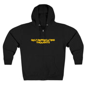 Self Deprecating Thoughts Zip Up