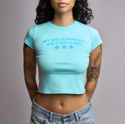 Situationship Crop Top
