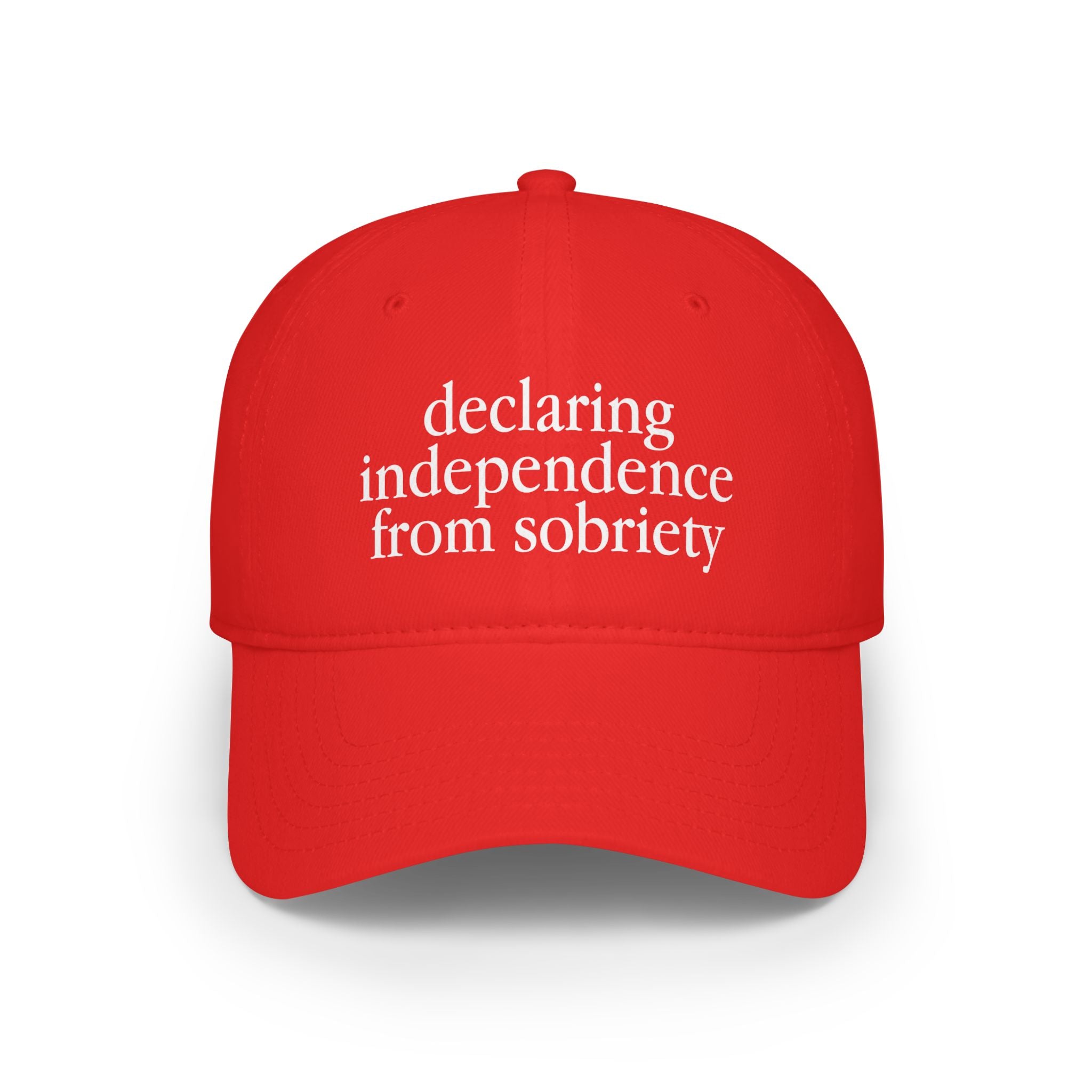 Declaring Independence From Sobriety Hat