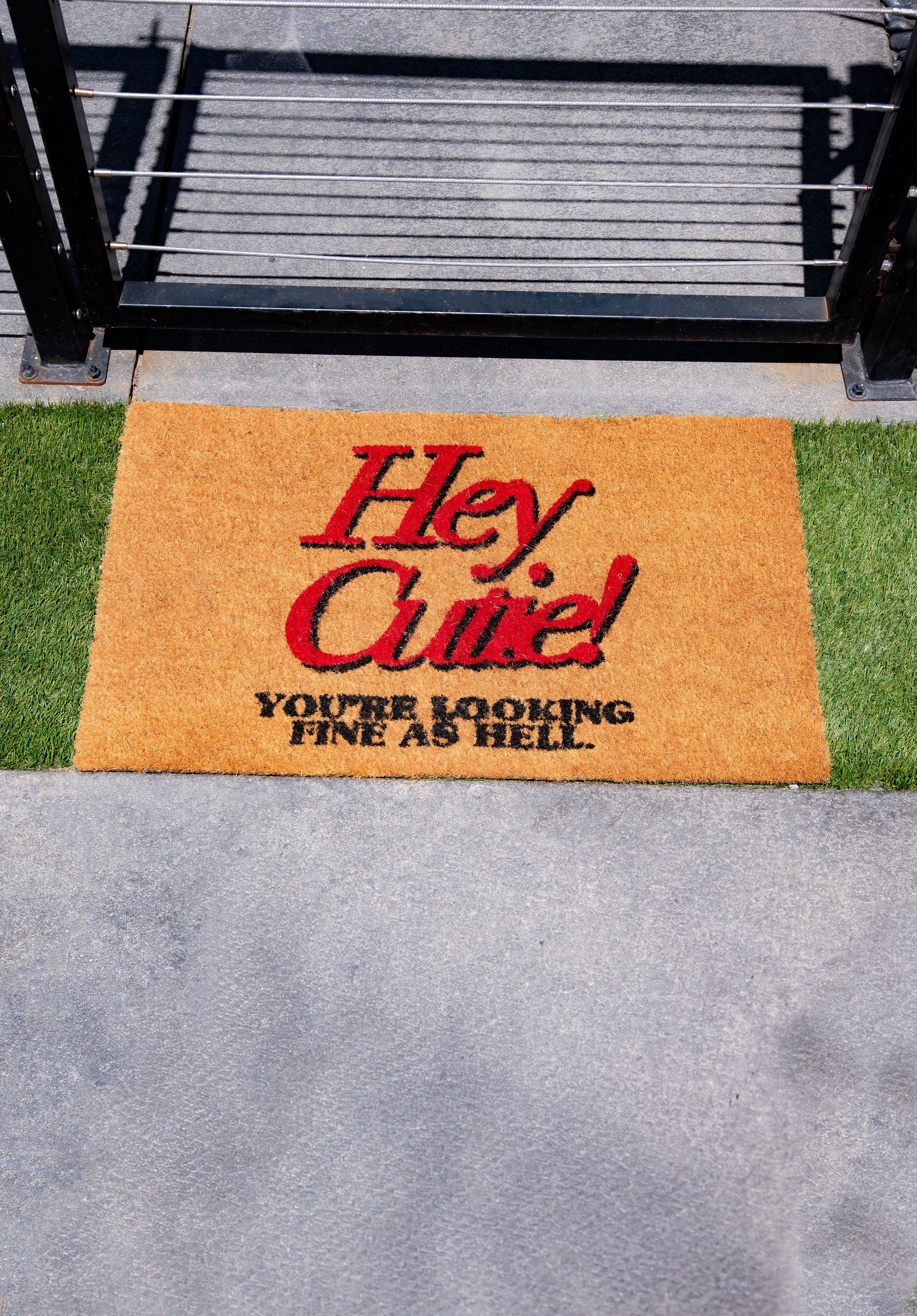 Toxic Home Hey Cutie Doormat