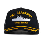 USS Blackout Trucker Hat